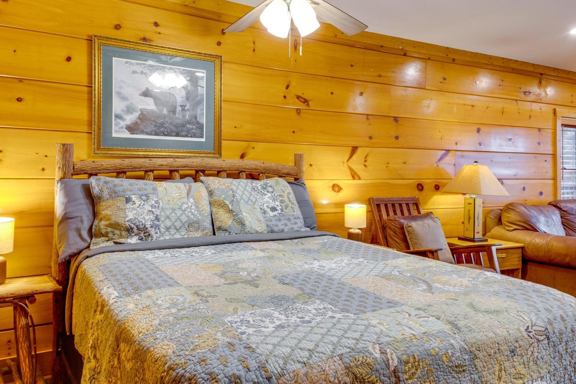 Pigeon Forge Resort Studio Cabin On Dollywood Ln! Εξωτερικό φωτογραφία